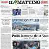 Il Mattino titola: "Gigante pensaci tu". Oggi la Roma, Lukaku dà la carica