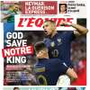 L'Equipe in prima pagina celebra la stella di Mbappé: "Dio salvi il nostro re"