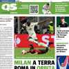QS in apertura sul derby italiano in Europa League: "Milan a terra, Roma in orbita"
