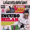 La Gazzetta dello Sport in apertura dopo il ko nel recupero col Bologna: "Incubo Milan"