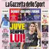 L'apertura de La Gazzetta dello Sport su Vlahovic: "Juve, sempre lui!"