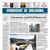 La prima pagine del Corriere di Bologna: "Cinquanta milioni di tesoretto per rifare il Bologna"