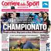 L'apertura del Corriere dello Sport sulla ripartenza della Serie A: "Championato"