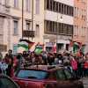 Il corteo pro Palestina sfila in centro a Udine. Le immagini prima di Italia-Israele