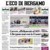 L'Eco di Bergamo festeggia in prima pagina: "L'Atalanta vince e va in vetta"