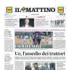 Il Mattino in prima pagina sul pareggio del Napoli a Cagliari: "I soliti noti"