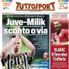 L'apertura di Tuttosport: "Juve-Milik, sconto o via". Ore decisive per il polacco