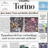 La Repubblica Torino in apertura: "Juve batte Toro nel derby dei tifosi"