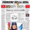 Corriere della Sera in taglio alto: "L'Inter va di corsa, l'Atalanta resta in vetta"