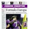 Il Corriere Fiorentino in prima pagina sul 5-1 viola al Sassuolo: "Formato Europa"