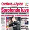 La prima pagina del Corriere dello Sport titola sulla squadra di Allegri: “Sprofondo Juve”