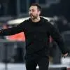 De Zerbi accoglie Senesi al Tottenham: "Esperienza e grinta che ci aiuteranno"