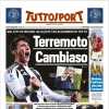 Tuttosport stamani in prima pagina: "Terremoto Cambiaso": Dal City 65 milioni