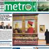 "Pochi italiani nei tre club di A in Champions". Metro in apertura: "Le bordate di Mancio"
