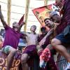 Il gol di Pellegrini, la festa della Roma e la delusione della Lazio: le immagini...