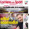 Il Corriere dello Sport in prima pagina sulle dichiarazioni di Totti: "Noi scomodi"