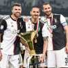 Barzagli, Bonucci e Chiellini insieme al matrimonio di Buffon: "La difesa è schierata"