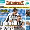 Tuttosport in prima pagina celebra la coppia Vlahovic-Conceicao: "I gemelli diversi"