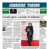 Il Corriere di Torino titola sulla Juventus: "Sollievo Chiesa, nessuna lesione"