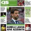 QS in prima pagina: "Agnelli lascia. Juventus azzerata"