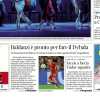 Il Corriere di Roma in prima pagina: “Baldanzi pronto per fare il Dybala. Faccia a faccia Tudor-squadra”