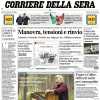 Corriere della Sera in taglio alto: "Una super Atalanta. Il Milan senza pace"