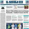 Il Secolo XIX in prima pagina: "Samp, che botta. Dopo il crollo tutti in ritiro"