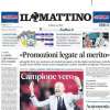 Il Mattino in prima pagina sull'addio di Gianluca Vialli: "Campione vero"