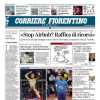 La prima pagina del Corriere Fiorentino: "Viola, l'Europa adesso passa da Torino"