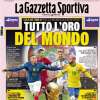 L'apertura de La Gazzetta dello Sport: "Tutto l'oro del mondo"