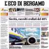 L'Eco di Bergamo sull'Atalanta: "Un mercato da 8,5 e i segreti del primato"