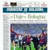 Il Corriere di Bologna titola sul successo dei felsinei a Roma: "Daje Bologna"