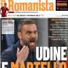 L'apertura de Il Romanista sui giallorossi: "Udine e martello"