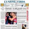 L'Unione Sarda: "Cagliari, non basta Joao: 1-1 con la Viola"