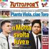 Tuttosport stamani in apertura sulla guida tecnica bianconera: "Motta svolta Juve"