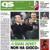 Il QS - La Nazione apre con l'intervista a Vieri: "I guai della Juve? Non ha gioco"