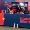 Genoa-Fiorentina, "irruzione" di Dzeko in sala stampa. L'abbraccio con De Rossi:...