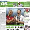 Il QS apre con il mercato del Milan: "Classe al centro"