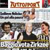 Tuttosport in apertura: "Roberto Baggio vota Zirkzee e lancia Yildiz"