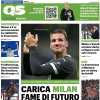 Il QS Sport in prima pagina su Camarda: "Carica Milan. Fame di futuro"