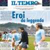 50 anni dallo Scudetto della Lazio di Maestrelli, Il Tempo in apertura: "Eroi da leggenda"
