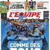 L'apertura de L'Equipe sulle sorprese in Coppa di Francia: "Come dei folli"