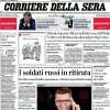 Il Corriere della Sera in apertura: "La crisi dell'Inter battuta dalla Roma"