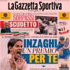 Simone Inzaghi alla Ferguson? La prima de  La Gazzetta dello Sport: "Maxi rinnovo"