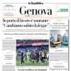 La Repubblica (ed. Genova): "Genoa sconfitta con rimpianti, le parate di Meret salvano il Napoli"