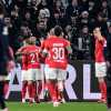 Bordata di fischi dello Stadium: la Juventus non c'è, il Benfica passeggia e vince 2-0