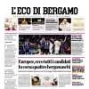 L'Eco di Bergamo titola sull'Atalanta: "Scamacca-gol, buon pari a Marsiglia"