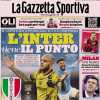 "Tutto come prima, l'Inter tiene il punto": la prima pagina de La Gazzetta dello Sport