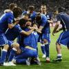 5 giugno 2012, l'aereo dell'Italia atterra a Cracovia per il primo allenamento. 13...