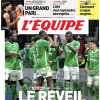 il Saint-Etienne torna al successo, L'Equipe in prima pagina: "Il risveglio dei Verdi"